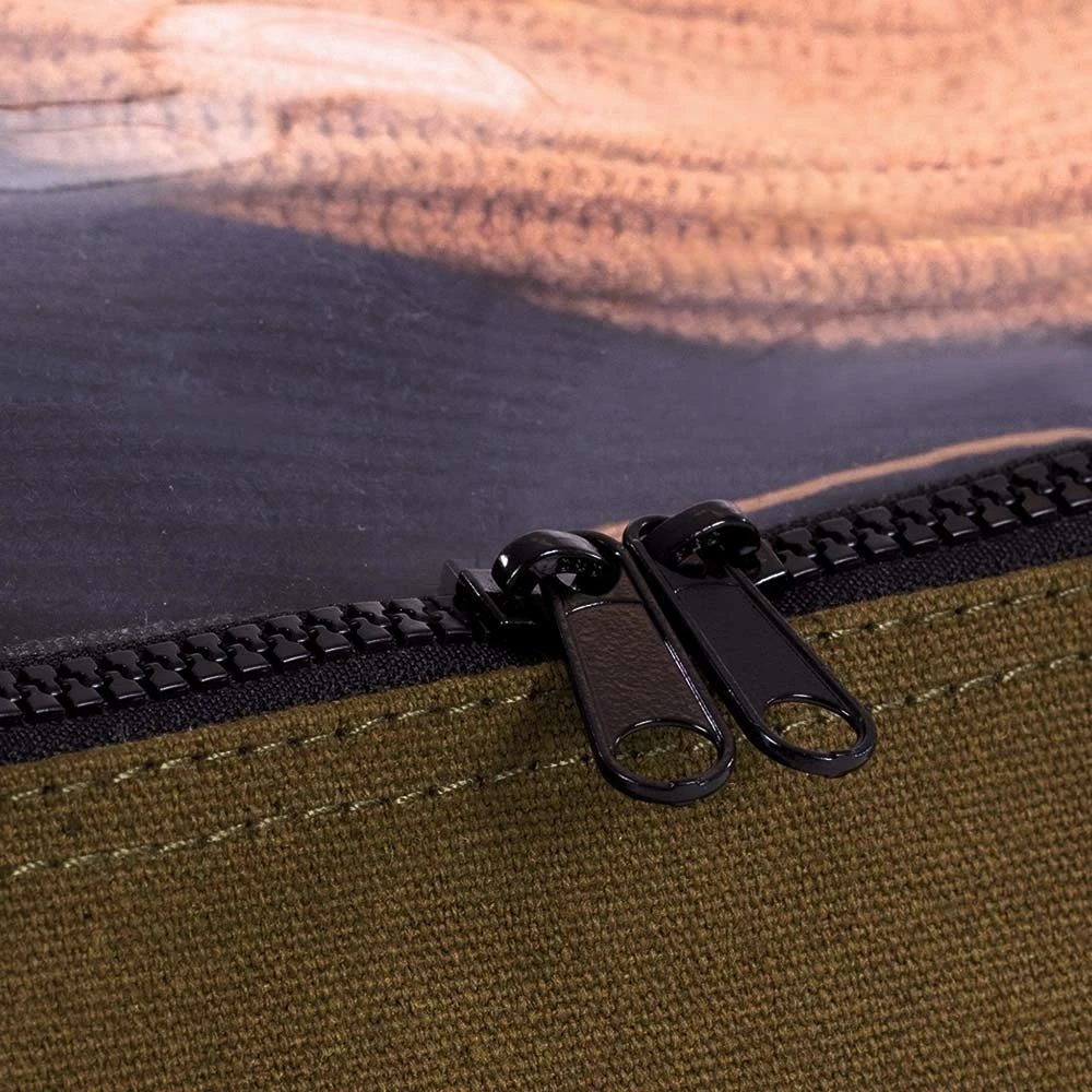 Oztrail Clear Top Canvas Bag Large 2 Oztrail Clear Top Canvas Bag Large - Image 2