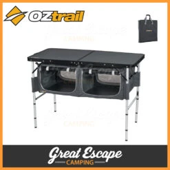 Oztrail Folding Table With Storage -OZtrail Store 10000801 5