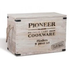 Campfire Cast Iron Boxed Set - 9 Piece -OZtrail Store 621109 2