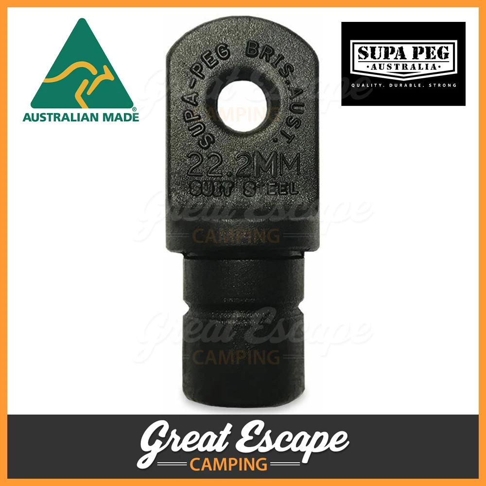 Supa-Peg Nylon Spreader Insert Suits 22.2mm Tube 2 Supa-Peg Nylon Spreader Insert Suits 22.2mm Tube - Image 2