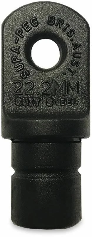 Supa-Peg Nylon Spreader Insert Suits 22.2mm Tube 1 Supa-Peg Nylon Spreader Insert Suits 22.2mm Tube