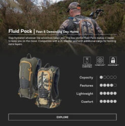 Hunters Element Fluid Pack Camo Desolve Veil -OZtrail Store 9420030073286 7