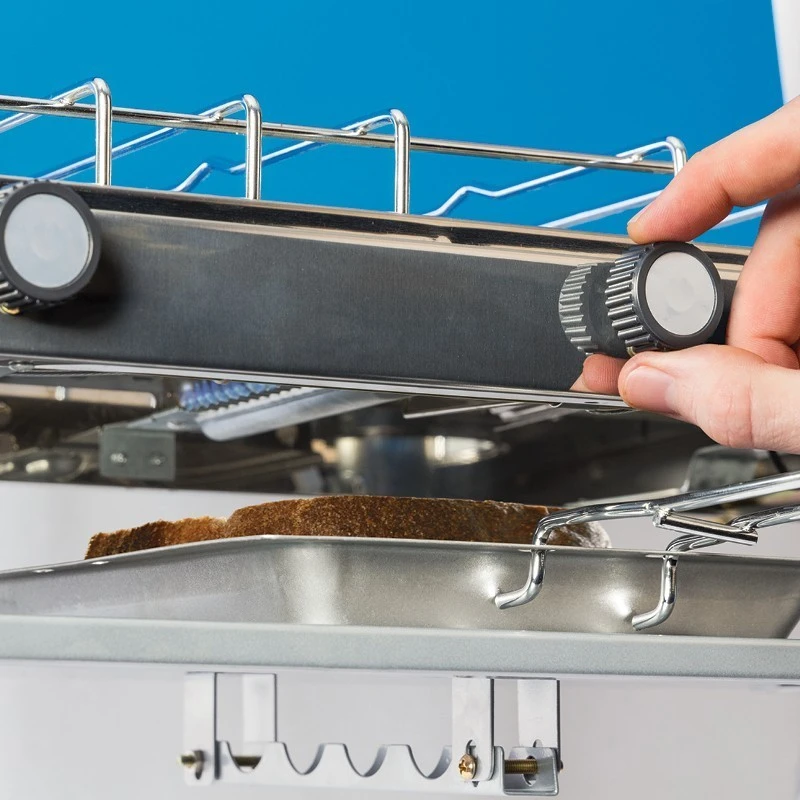 Companion 2 Burner RV Stove With Grill And Legs 4 Companion 2 Burner RV Stove With Grill And Legs - Image 4