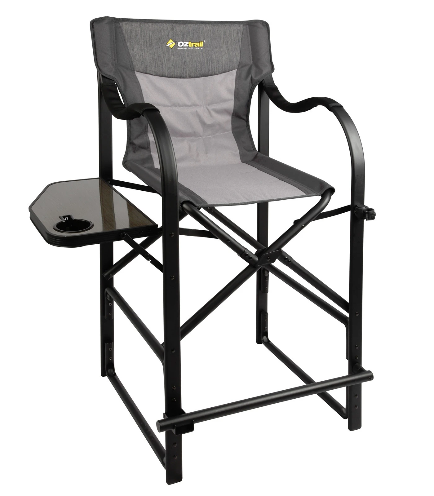 Oztrail Directors Vantage Chair With Side Table 1 Oztrail Directors Vantage Chair With Side Table