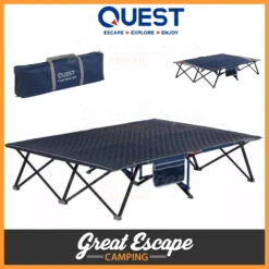 Quest Fast Bed Queen Stretcher -OZtrail Store FST FBQB A 4