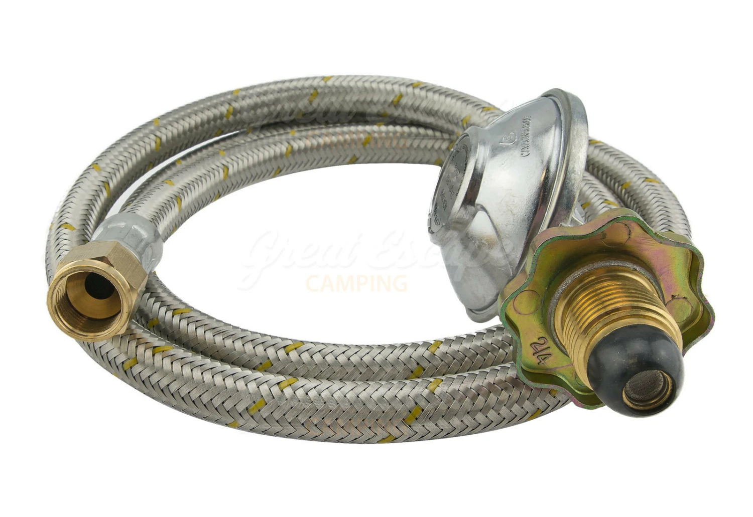 Companion Gas Hose With Regulator 3/8 SAE 200cm 1 Companion Gas Hose With Regulator 3/8 SAE 200cm