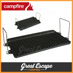 Campfire 2 Burner Gas Cooker Plate -OZtrail Store KP04 2