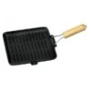 Campfire Frypan 24cm Square Cast Iron Folding Handle