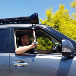 Powa Beam Strut Window Mount For Spotlight + Remote Control Handle -OZtrail Store RC220WRX 7