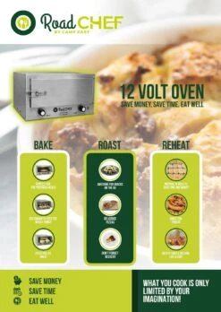 RPM Road Chef 12 Volt Oven -OZtrail Store RCL12VO 2