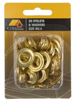 20x Eyelets And Washers Size #4