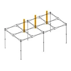 OZtrail Deluxe Gazebo Canopy Pole -OZtrail Store ZZ 153 00014 D 3